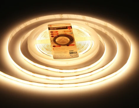 Светодиодная лента Ambrella Illumination Led Strip 24V GS4651 COB 320Led /10W m/ 24V IP20 3000K 5m
