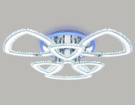Потолочная люстра на штанге светодиодная с пультом ACRYLICA FA8861 Ambrella (220V)