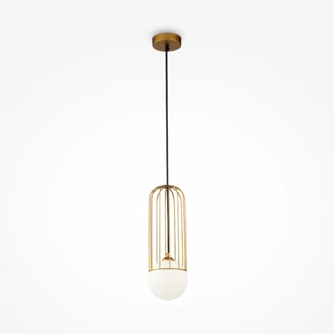 Подвесной светильник Maytoni Telford P361PL-01G (220V, на проводе, шар)