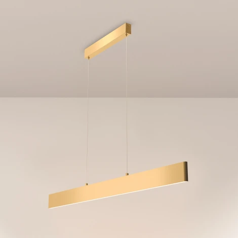 Подвесной линейный светильник Step 3000K 1x30Вт 120° LED Maytoni Technical P010PL-L30G3K (220V, на тросе)