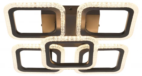 Потолочная люстра светодиодная Rivoli Kinga 6201-701 85 Вт LED 3000К-6000К с пультом