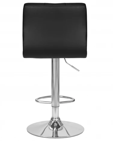 Стул барный DOBRIN CANDY (черный) 5006-LM CANDY, цвет сиденья черный, основания хром