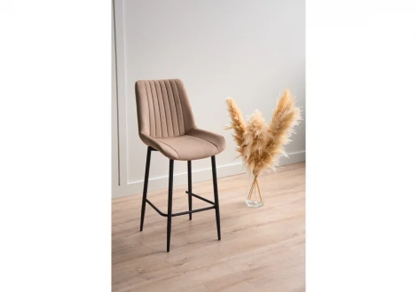 Барный стул Седа бежевый (zd 210) / черный 632597