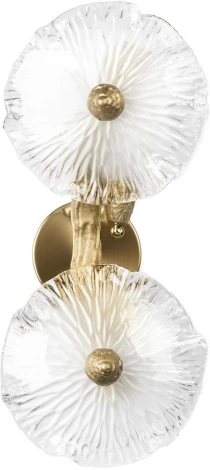 Настенный светильник Loft It Bloom 10352/2W AB (220V, цветы, ветки)