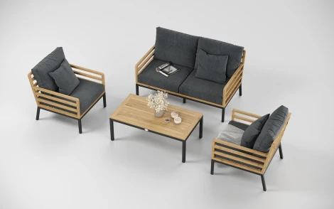 Лаунж зона Gardenini Premium PatioCalma LPPCLM.010800.S2