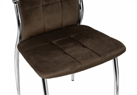 Стул Woodville на металлокаркасе Farini brown 11844