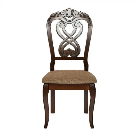 Стул Андромеда/ Andromeda/1 шт. в упаковке дерево гевея, 47х55,5х107см, капучино, ткань коричневая Tetchair 19543