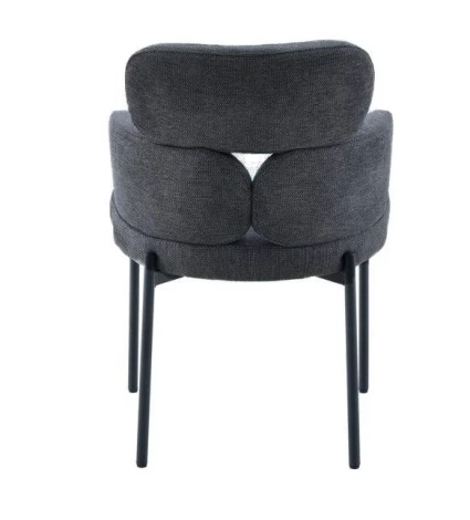 Стул DikLine 1311 т.к Серая UF925-12, опоры черные 00-00082494