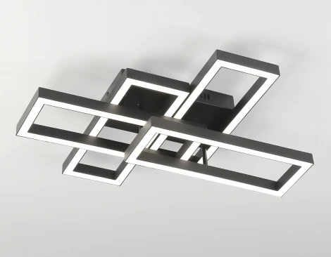 Потолочная люстра светодиодная с пультом Ambrella Acrylica FA1002