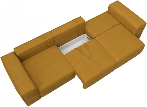 Диван прямой Лига-058 НПБ Лонг Лига Диванов (Велюр) арт.129402