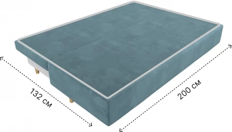 Диван прямой Лига-033 (Бирюзовый/Велюр) Лига Диванов арт.121089