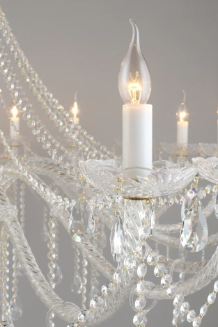 Подвесная большая люстра Aployt Anula APL.810.03.20 (220V, на цепи, свеча)