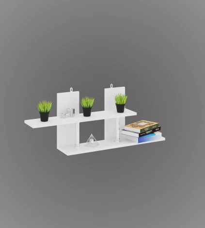 Полка МАМА Умный (ЛДСП/Белый) 101799