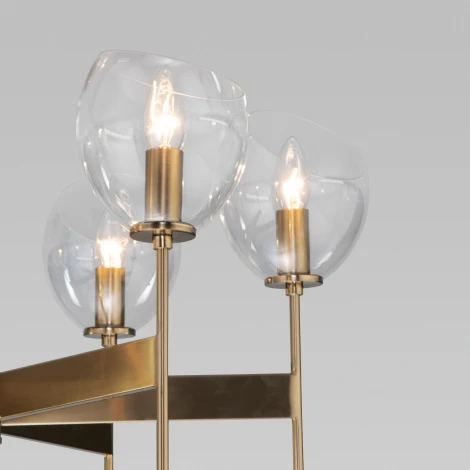 Потолочная люстра на штанге Arrista 60130/6 Eurosvet латунь Smart