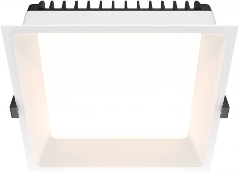 Встраиваемый светильник Okno 3000K 1x24Вт 100° LED Maytoni Technical DL056-24W3K-W