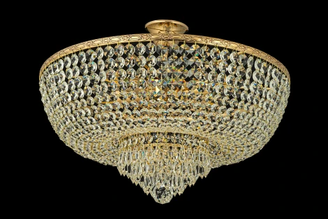 Потолочная люстра буше Arti Lampadari Nonna E 1.3.50.503 G (220V, хрусталь)