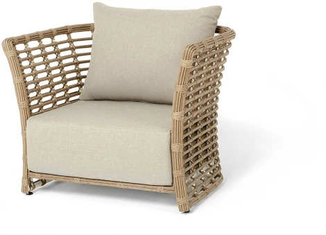 "Валенсия" кресло из искусственного ротанга, цвет соломенный 4SIS арт.УТ-00009380