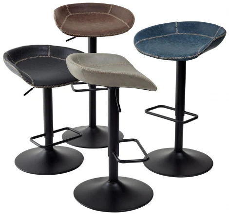 Барный стул ACAPULCO Vintage Black C-135 винтажный черный М-City