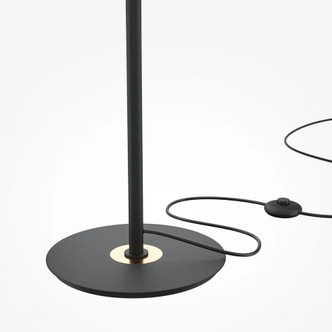 Торшер Maytoni Dress code MOD348FL-L24BBS3K (LED, 220V, выключатель, круглые)