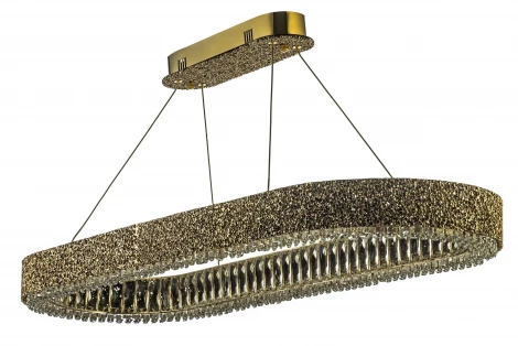 Подвесной светильник светодиодный хрусталь Dio D'Arte Neuron Neuron L 1.5.100x35.100 G кольцо