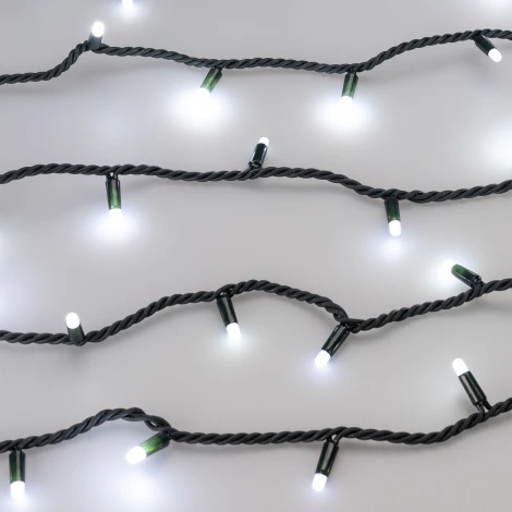 Светодиодная гирлянда ARD-STRING-PRO-1000-GREEN-100LED-MILK-PULSE White (230V, 7W) (IP65)