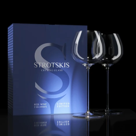 Хрустальные бокалы Grande, красное вино (2 шт.) 0701/2 Strotskis