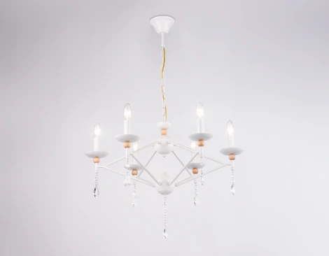 Подвесная люстра Ambrella TRADITIONAL TR9596 (220V, подвески, на цепи, подсвечник, свеча)