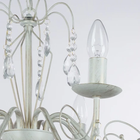 Подвесная люстра De City Лада 442011008 (220V, подвески, на цепи, подсвечник, свеча)