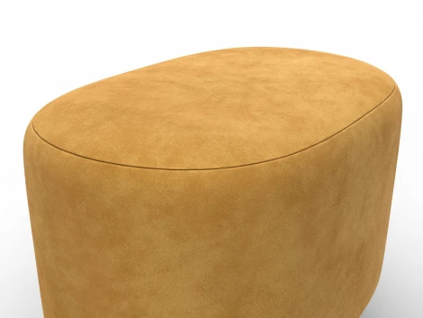 Пуф 003 (ДСП,Фанера/Дерево/Велюр/Желтый) Лига Диванов 132495