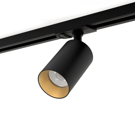Трековый светильник однофазный 7W 220V Black/Gold RAUMBERG 8150BkGd