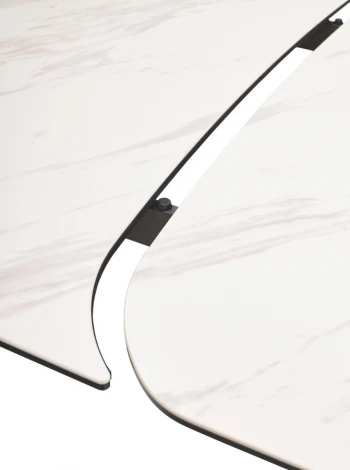 Стол VALDEMAR 180 KL-99 итальянская керамика, стекло/ каркас темно-серый/Kl-99, ®DISAUR (арт.626М05801)