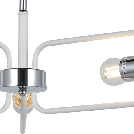 Потолочная люстра на штанге ILLUMICO IL8253-3COU-79 WH CR (220V)