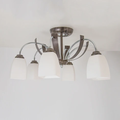 Потолочная люстра Citilux Крокус CL128161 (220V, венге)