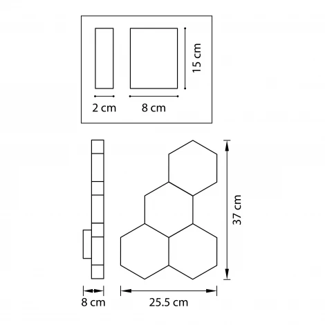 Настенный светильник Lightstar Favo 750643 (LED, 220V, IP40)