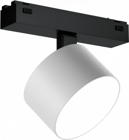 Трековый светильник магнитный 48V iLedex Vision48/25 4825-047-D90-10W-110DG-3000K-WH (круглые)