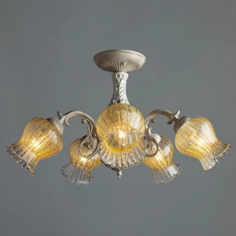 Потолочная люстра Arte Lamp Gemma A6336PL-5WG