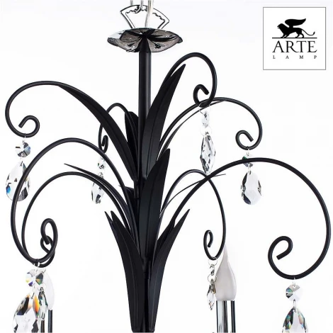 Подвесная люстра Arte Lamp Romana A1742LM-8BK