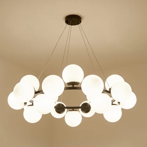 Подвесной светильник Zortes Blume ZRS.1777.05 (220V, на тросе, шарики, IP21)