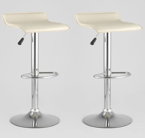 Стул барный Stool Group Хай-Тек бежевый 2 шт
