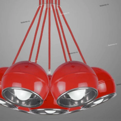 Подвесной светильник Kemar Napo NP/7/G/R