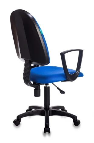 Кресло Бюрократ CH-1300N синий Престиж+ 15-10 крестовина пластик