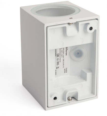Архитектурная подсветка Feron Бостон 48326 DH050,на стену, GU10 белый (220V, IP65)