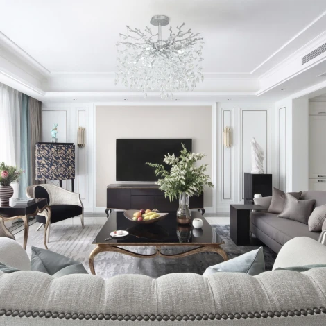 Потолочная люстра хрустальная на штанге Arte Milano Milano-1 23111.600.8.E14.B CR (220V)