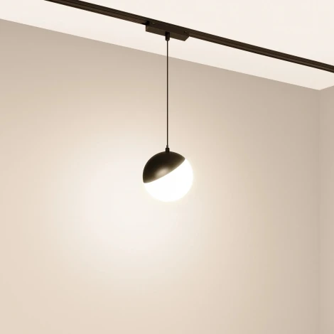 светильник магнитный Zigbee MAG-VIBE-EMISFERO-HANG-R100-6W Day4000-MIX (BK, 130 deg, 48V, TUYA) (Arlight, IP20 Металл) 044815 (управление смартфоном, умный дом - Tuya Smart, Smart Life)