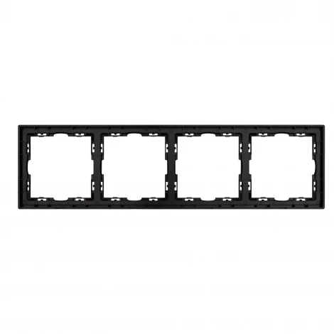 Рамка пластиковая FRM-NOBE-SFPL-4-BK (Arlight) 054224