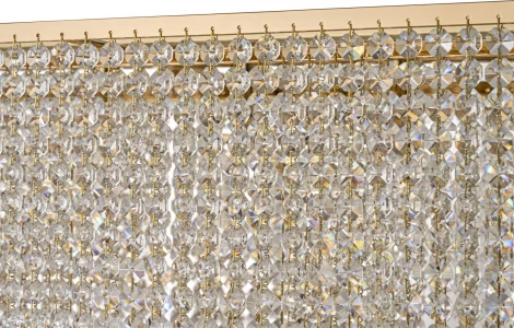 Подвесная люстра хрустальная Arti Lampadari Milano Milano E 1.5.120X30.502 G (220V, на тросе)