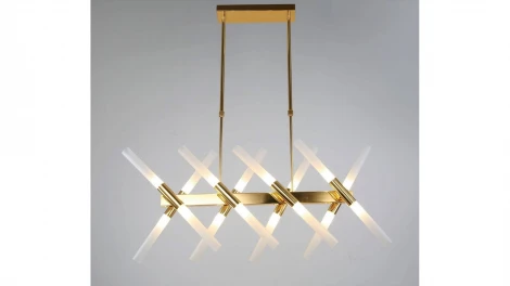 Потолочная люстра Lumina Deco Alford  LDP 6036-16 GD