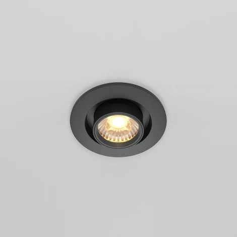 Встраиваемый светильник Hidden 3000K 1x10W 36° LED Maytoni Technical DL045-01-10W3K-B (220V)