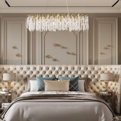 Подвесная люстра Arte Milano Milano-2 23210.1200.14.G9.D GD (220V, на тросе)