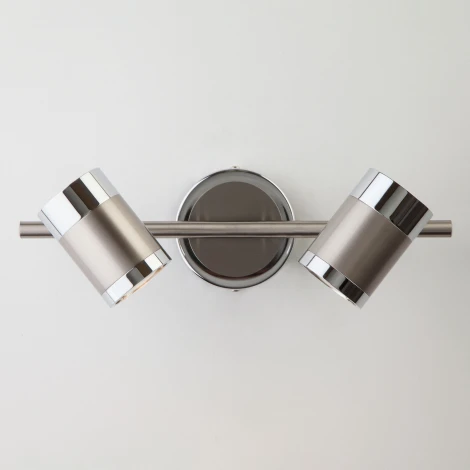 Спот на штанге Eurosvet Prime 20058/2 перламутровый сатин (220V, круглые)